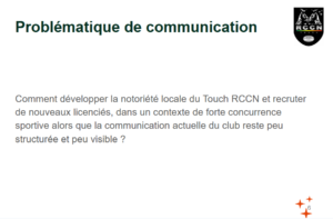 Problématique du Touch RCCN